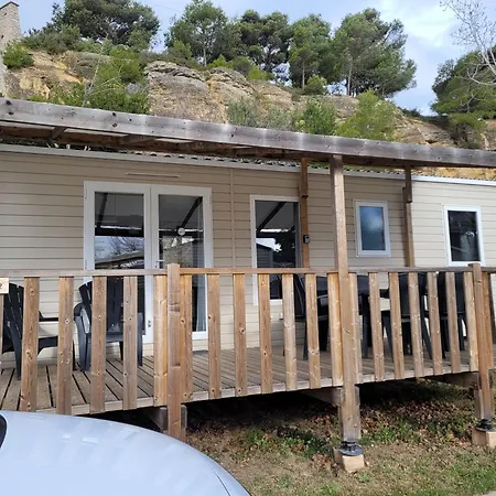 Mobilhome Clim Tele La Falaise 4 Etoiles Narbonne Exterior photo